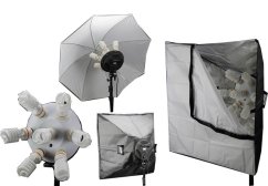 Softbox 80x80cm pro 7 žárovek E27
