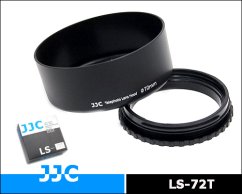 JJC LS-72T sluneční clona pro teleobjektivy 72mm