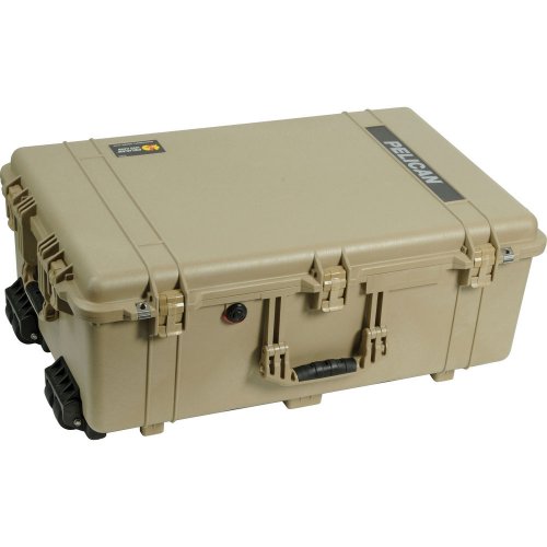 Peli™ Case 1650 Suitcase with Foam (Desert Tan)