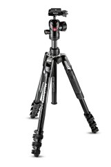 Manfrotto MKBFRLA4BK-BH Set stativu BeFree Advanced s kulovou hlavou s klipsnami