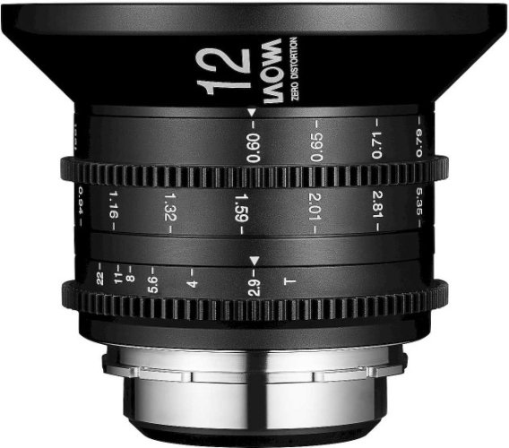 Laowa 12mm T/2,9 Zero-D Cine (m) metrické měřítko pro Canon EF