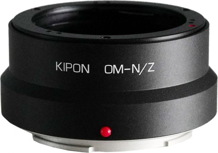 Kipon adaptér z Olympus OM objektivu na Nikon Z tělo
