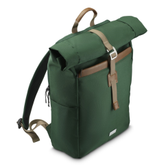 Hama Silvan, batoh na notebook do velikosti 16,2" (41 cm), recyklovaný polyester, zelený
