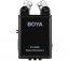BOYA BY-SM80 vysoce kvalitní konenzátorový nastavitelný stereo mikrofon