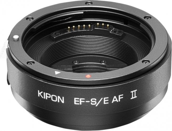 Kipon Autofokus Adapter from Canon EF Lens to Sony E Camera without Support