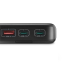 Hama PD 10 powerbank, 10000 mAh, 3 výstupy: 2x USB-C, 1x USB-A, LED displej, PD, Qualcomm