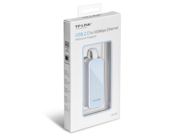 Adaptér TP-Link UE200 USB 2.0 na Ethernet