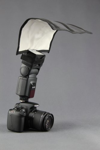 Difuzér odrazový 3v1 pro systémové blesky 25x18cm (PD25)