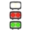 Hama HL350, LED čelovka, COB, svítivost 350 lm, dosvit 60 m, IP44, SOS píšťalka, baterie