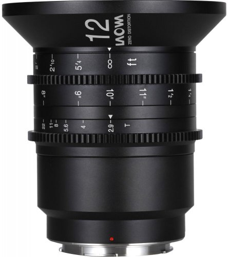Laowa 12mm t/2.9 Zero-D Cine (m+ft) for Leica L