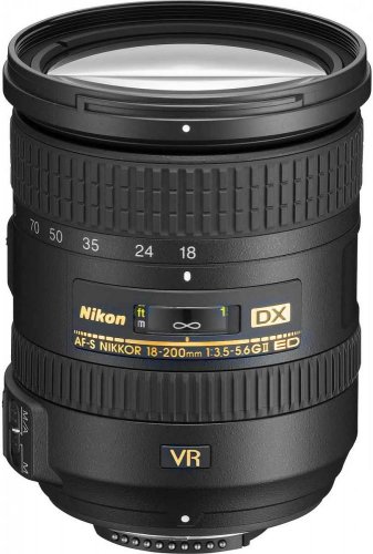 Nikon AF-S DX Nikkor 18-200mm f/3.5-5.6G IF-ED VR II Lens