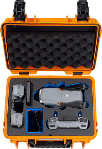 B&W Outdoor Cases BW Outdoor Cases Type 3000 for DJI Air 3 / Orange