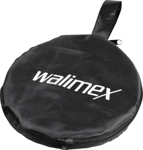 Walimex skládací reflektor průměr 56cm stříbrný/bílý