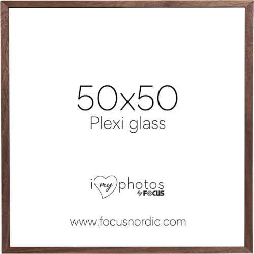 Focus Soul Walnut veneer 50X50 Plexi