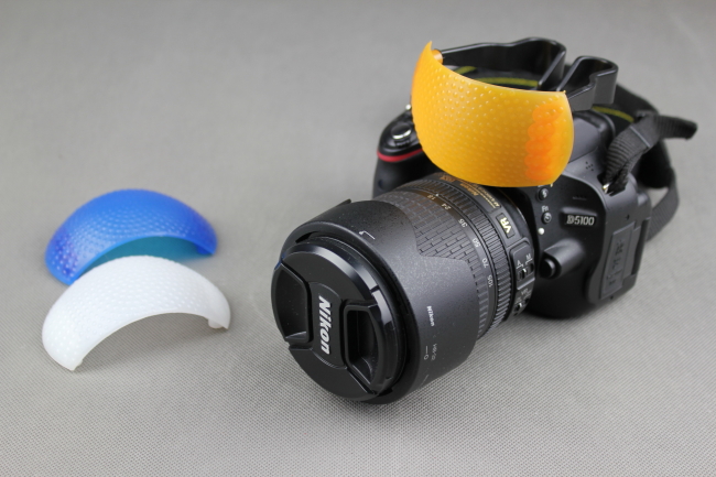 3-in-1 Universaldiffusor für eingebaute Blitze (DIF3U)