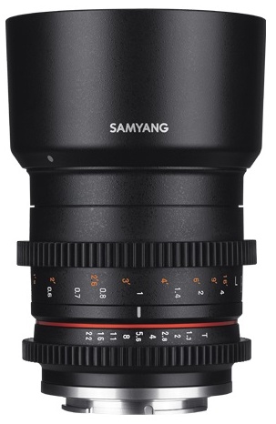 Samyang 50mm T1.3 VDSLR ED AS UMC CS Objektiv für Canon M