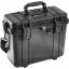 Peli™ Case 1430 kufor s nastaviteľnými prepážkami na suchý zips, čierny