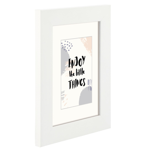 Dřevěný rám Hama SKARA, bílý, 15x20 cm