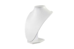 Dekolt na šperky výška 22cm bílý slonová kost (A06Wx)