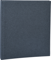 Focus Base Line Canvas Ringbinder Blue