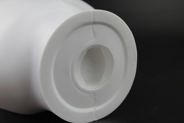 Elementrix Hlava figuríny muže plastová bílá matná (HLW1)