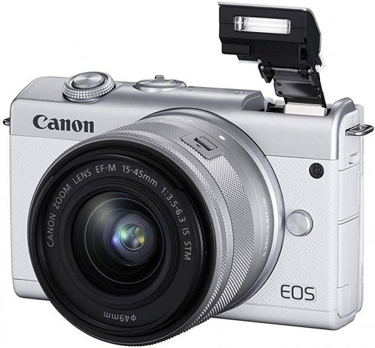 Canon EOS M200 biely + EF-M 15-45 IS STM