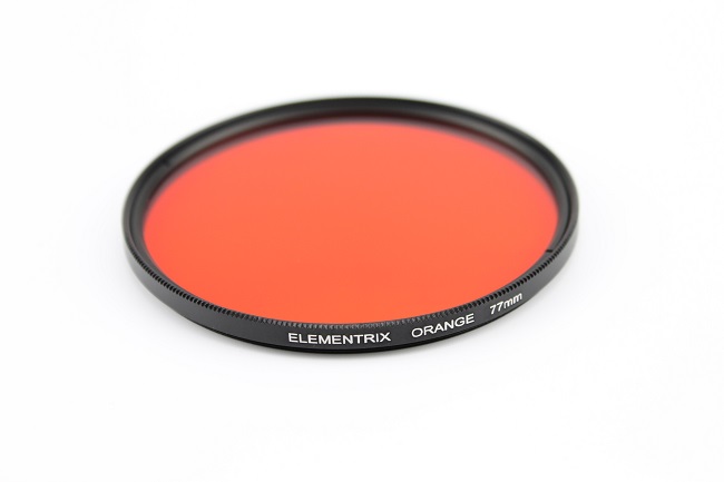 Elementrix plný filtr oranžový 77mm (77or)