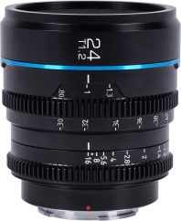 Sirui Cine Lens Nightwalker S35 24mm T1.2 L-Mount Black