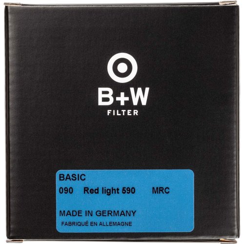 B+W 67mm Filter Rotfilter hell 590 MRC BASIC (090)