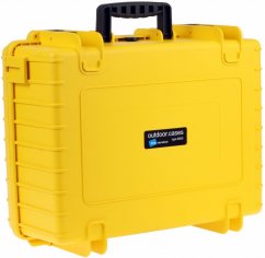 B&W Outdoor Case 6000, kufr s přepážkami žlutý