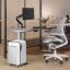 Aktenvernichter Fellowes LX 211 P-5, Querschnitt 2x12mm, 15 Blatt, 23l, Kreditkarte, weiß