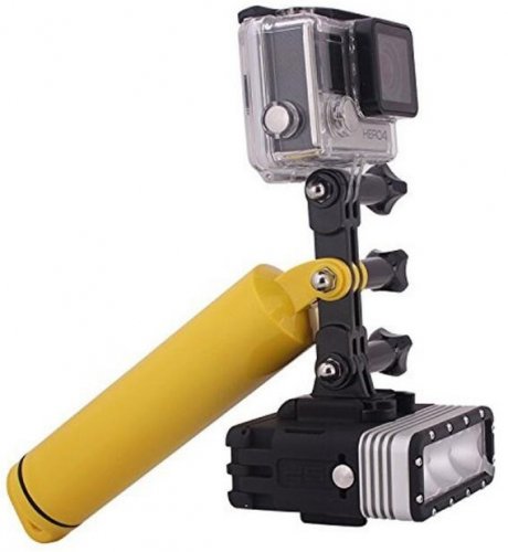forDSLR dvojitý držiak pre kamery GoPro