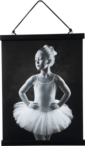 Focus Poster Frame Magnetic Black 51cm