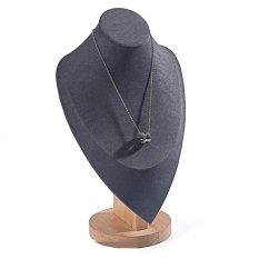 Stojánek, dekolt na šperky výška 28cm šedá (DRD12S-3)
