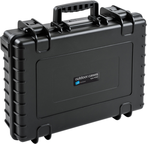 B&W Outdoor Koffer Typ 6040 Leer Schwarz