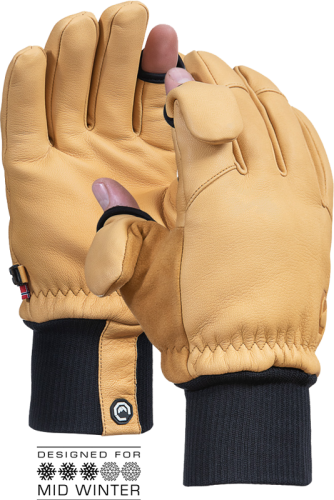 VALLERRET unisex rukavice Hatchet vel. L béžové