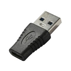 Redukce USB 3.0 A samec - USB-C samice černá