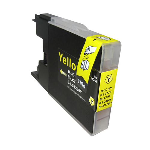 Inkoust LC1280Y kompatibilní se žlutou barvou pro Brother (20 ml)