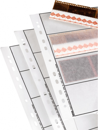 Hama obal na negatívy pre 4 pásy 24x36 mm s objednávacím prúžkom, pergamen matný, 25 ks