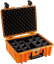 B&W Outdoor Koffer Typ 5000 mit Einteilung Orange