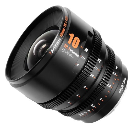 7Artisans Hope 10mm T2.1 schwarz f. Fuji X (S35)