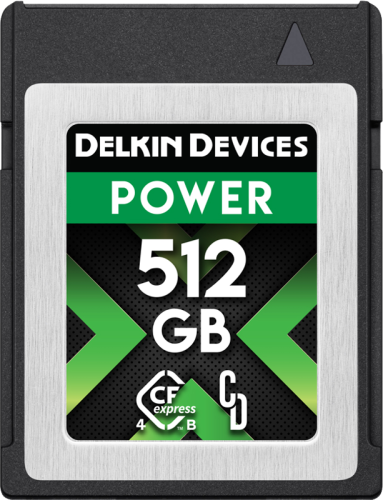 Delkin CFexpress Power R3650/W3240/SW820 (4.0) 512GB