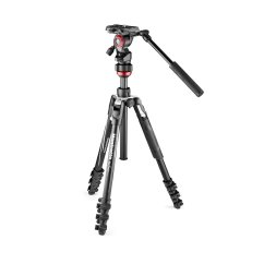 Manfrotto BeFree Live hliníkový videostativ lever