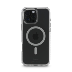 Hama Extreme Protect, kryt pro Apple iPhone 16 Pro Max, magnetický, D3O®, nežloutnoucí, průhledný