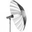 Walimex pro Reflex Umbrella 180cm Black/Silver