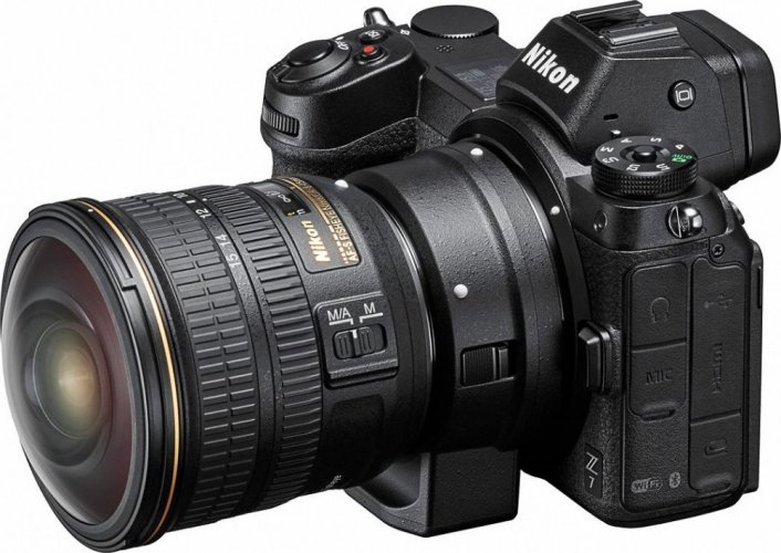 Nikon Z7 + FTZ adaptér