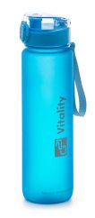 Fľaša G21 na pitie, 1000 ml, modrá-zmrznutá