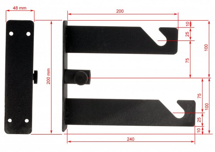 forDSLR background brackets with thorns for hanging 2pcs background for wall, ceiling, tripod