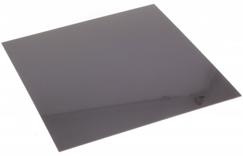 forDSLR Reflection Acrylic Background Plate 50x50 cm Black