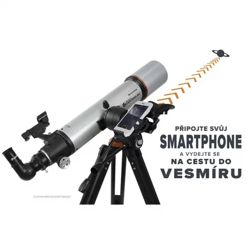 Celestron StarSense Explorer DX 102AZ Smartphone App-Enabled Refractor Telescope